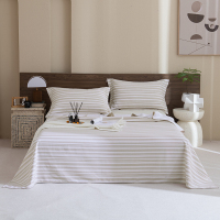 無印良品 全棉老粗布三件套 双人 MUJI-LX23-06 200*245cm 米色