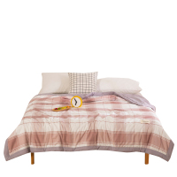 無印良品 牛奶亲肤被150*200cmMJ-B22-01 粉色 1.5*2.0m