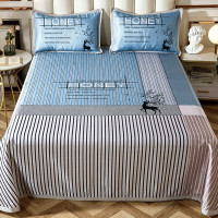 天琴 鹿鸣之语冰丝提花席凉席三件套TQ-Q69