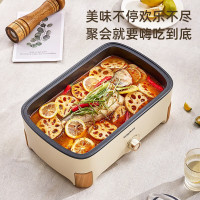 龙的(longde) LD-HG4801 电蒸锅 扭旋式精准控温多用途锅家用多功能电蒸箱 大容量蒸蛋器