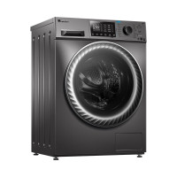 小天鹅(Little Swan) 滚筒洗衣机全自动 10公斤水魔方洗烘一体除菌 TD100V866WMADG-T1C