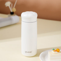 果兹(GUOZI) 魔温杯 GZ-B47内外304不锈钢保温杯 奶白色