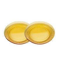 果兹(GUOZI) 韶华餐具套装ASGZ-A09高硼硅玻璃 餐盘水果盘 400ml*2