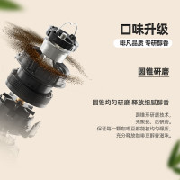 飞利浦(Philips) 熊猫机美式全自动家用咖啡机全自动清洗3档研磨一体机 可拆卸式 豆粉两用 HD7901/10