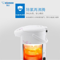象印(ZO JIRUSHI) 电热水壶家用热水瓶烧水保温一体电水壶 CD-JUH JUH30C-金香槟色 3L
