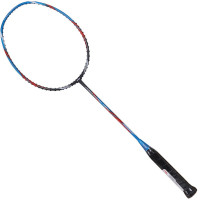 李宁(LI-NING) 羽毛球拍 hc1900全碳纤维训练拍 男女士初学入门级单拍 A800(灰蓝) AYPP058-1