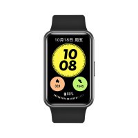 华为(HUAWEI) WATCH FIT new 曜石黑 华为运动智能蓝牙手表 NFC支付/心率监测/血氧检测