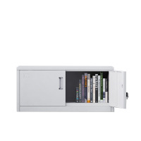 标灿 铁皮箱分体五节文件柜柜单节档案柜通体五节凭证柜子带锁资料柜顶 400*850*390