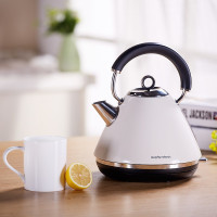 摩飞 MR7076A 电热水壶 进口304不锈钢烧水壶 1.5L电水壶