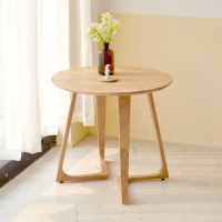 标灿 橡木洽谈桌 80*75