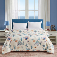 洁丽雅(grace) CP1010 梦幻海洋云感柔肤大豆纤维被秋冬双人被