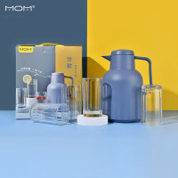 山重山(MOM) 6012 当歌 玻璃壶杯5件套 保温壶水杯套装