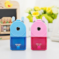 得力(deli) 0641 手摇削笔器 卷笔刀削笔刀转笔刀学生卡通文具用品 办公得力削笔机 单个装