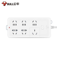 公牛(bull)大功率 16A 排插 插座 空调 电磁炉电饭煲微波炉5米 GN-B15D 个