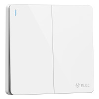 公牛(bull) G12K212 墙壁开关 G12系列 二位双控开关86型面板开关 象牙白暗装