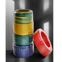 公牛(bull) 电线电缆/BV单芯单股铜线/国标铜芯电线 BV6平方绿色零线100米 个