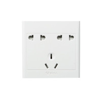 公牛(bull) G09Z323明装插座墙壁面板七孔插座 86型电源插座