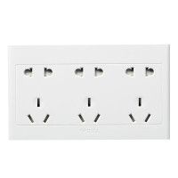 公牛(bull) G09Z623明装插座墙壁面板十五孔插座 多孔电源插座