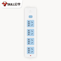 公牛(bull) 无线插座 不带线 10A 4位总控 GN-414K /个