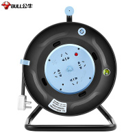 公牛(bull) 新国标 过热保护 4位无线卷线盘(不带线)GN-804D /个