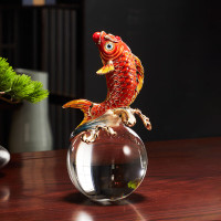 唯都鸿运锦鲤摆件