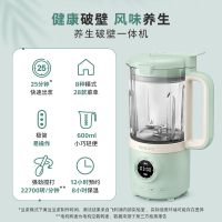 飞利浦(Philips) HR2037/50 家用破壁机迷你免滤豆浆机 降噪低音多功能料理机榨汁机