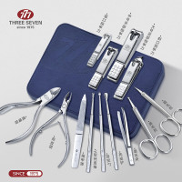 777(THREE SEVEN)TSG-1509指甲刀套装 指甲剪指甲钳修容 13件套