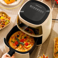 荣事达(Royalstar)空气炸锅家用大容量可视窗口微电脑大屏触控多功能无油烟微蒸嫩烤薯条机RS-AF1255D