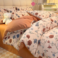 洁丽雅(grace) A类棉麻四件套 1.5m床单款 四件套