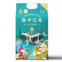 隆平芯米五常基地有机大米5kg原粮稻花香2号 长粒软糯可口香米 粳米10斤 袋