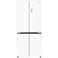 美的(Midea)BCD-519WSGPZM 十字对开门四门风冷无霜一级能效双变频智能净味大容量家用电冰箱 白色