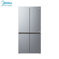 美的(Midea)BCD-473WSGPM(Q) 冰箱473升大容量十字对开门四门家用风冷无霜一级变频铂金净味冰箱