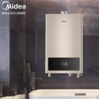 美的(Midea) JSQ25-13HC3 13L天燃气热水器 智能wifi操控 高清大屏 稳流恒温摩卡金