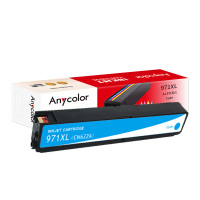 欣彩971XL墨盒大容量 AI-971XLC蓝色 适用惠普HP X451dn X451dw X476dn X476dw X551dw X576dw打印机 971