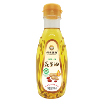 邻家饭香 压榨一级花生油 LJFX27 不勾兑精炼油 300ml/瓶