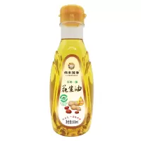 邻家饭香 压榨一级花生油 LJFX27 不勾兑精炼油 300ml/瓶