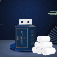 佰造(BAIZAO) BZ-JJZ155 原生木浆无芯卷纸(6卷装)