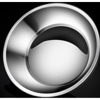 思钢不锈钢盆食品级圆盘加厚(两件套))25CM+28CM