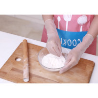 久隆鑫手护佳一次性居家厨房透明家用PVC手套 100只/盒 1箱10盒