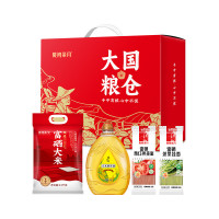 陇间柒月 5420粮油米面套盒 恩施特产送礼福稻万家 富硒大米