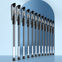 得力(deli) 6600ES 中性笔0.5mm子弹头(黑)(支)