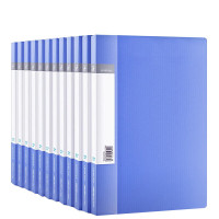 得力(deli)10只A4金属双强力夹票夹硬文件夹办公用品大容量试卷资料夹诗朗诵签约夹板