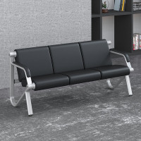 一利 排椅三人位大厅等候椅子候诊椅公共连排座椅