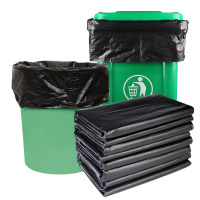 bdo特大号商业物业黑色垃圾袋60*80cm*100只装