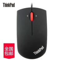 联想有线鼠标无声静音USB光电磨砂笔记本台式机家用办公通用 ThinkPad/线长1.2米