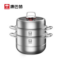 康巴赫(KOBACH)LPB-JX28Z 甄享304防溢蒸锅 28cm (单位:个)