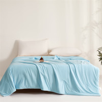 怡莲(yealotus) YL-831凉感被单人床150*200CM 夏凉空调被-气质兰