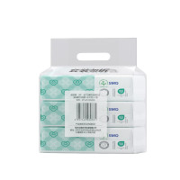 全棉时代(Purcotton) M码棉柔巾60片 3连包