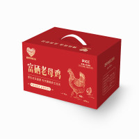 信得幸福农场 老母鸡礼盒 谷物精养520天 约1.3kg*1只礼盒装