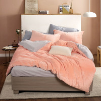 金丝莉(kintheri) 牛奶绒套件 花之漾 200×230cm